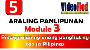 Araling panlipunan grade 5 module 4 answer key. Araling Panlipunan 5 Module 3 Quarter 1 Pinagmulan Ng Unang Pangkat Ng Tao Sa Pilipinas Youtube