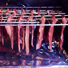 How To Make Traditional Beef Jerky In The Oven I Food Blogger Beef Jerky Recipes Beef Jerky Recipe Oven Oven Jerky