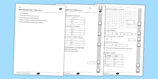 year 6 maths assessment term 2 algebra algebra questions