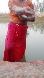 Bhabhi river bath - ThisVid.com