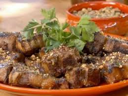 Apricot Glazed Lamb Chops With Pistachio And Sumac Recipe Lamb Recipes Rib Recipes Food Network Recipes
