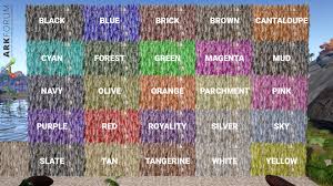 A complete, updated list of all dye item ids in the ark video game and its dlcs. Farben Dye Ark Forum Atlas Forum Deutsches Forum Fur Ark Survival Evolved Atlas Mmo