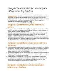 We did not find results for: Juegos De Estimulacion Visual Para Ninos Entre 0 Y 3 Anos Adultos Familia