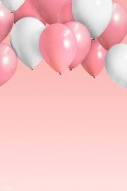 Black And White Balloons Transparent Background Download Premium Illustration Of Festive Pastel Pink Balloon Banner 1224745 Pink Balloons Balloon Banner Balloon Background