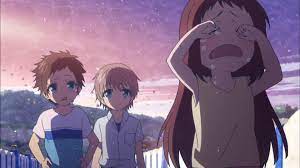 Little Hikari Kaname And Manaka Nagi No Asukara Anime Crying Anime Shows Anime Child