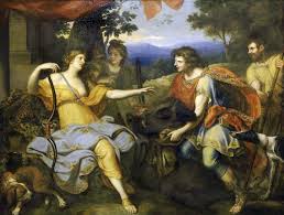 Atalanta is a heroine in greek mythology. Meleager Presenting A Wild Boar S Head To Atalanta Bilder Gemalde Und Olgemalde Replikation