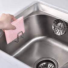 We recommend hand washing our stainless steel sink caddy from oxo. Nexcurio Adhesive Sponge Holder Sink Caddy For Kitchen Accessories Sus304 Stainless Steel Rust Proof Waterproof Quick Drying 2 Pack Buy Online At Best Price In Uae Amazon Ae