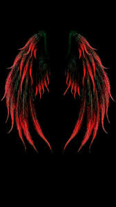 Rote Flugel M Uzun Flugel Rote Uzun Rote Flugel M Uzun Fraktal Sanati Kanatlar Duvar Kagitlari