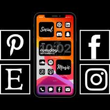 All white kitchens pinterest app icon pink. Ios14 Aesthetic App Icon Themes