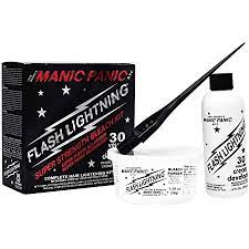Amazon best sellers our most popular products based on sales. Amazon Com Manic Panic Flash Lightning Hair Bleach Kit 30 Vol Chemical Hair Dyes Beauty