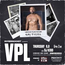 Ray Diesel Shows Off What He's Packing Before Headlining Cybersocket's VPL  Underwear Party This Thursday! 
