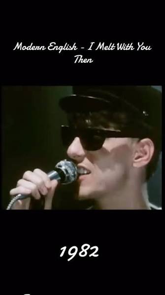 Modern English - I Melt With You , Before and After 1982 & 2023, “I Melt  with You” is a song by the British new wave band Modern English. The song,  produced by Hugh Jones, was the second single from ...
