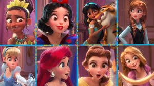 All Disney Princesses In 3d From Ralph Breaks The Internet Wreck It Ra All Disney Princesses Disney Princess