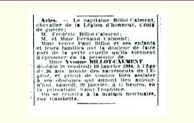 Généalogie avis de décès monsieur zacharie coursault 10 juillet 1935. Avis De Deces D Yvonne Calment Paru Dans Le Journal Le Petit Download Scientific Diagram