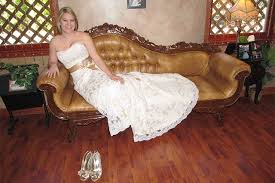 I came in for a prom dress that was 2 sizes too big. Minnesota Formal Wedding Alteration Minneapolis St Paul Mn