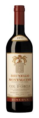 Old Riserva Of Brunello Di Montalcino By Col D Orcia 1977 Wine Drinks Italian Wine Wine Vine