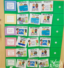 The Daily Alphabet Beginning Centers In Kindergarten