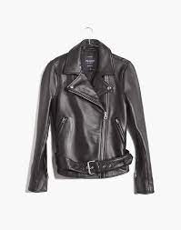 Madewell Ultimate Leather Motorcycle Jacket Inspired By Old School Biker Style And Some Coats Jackets Women Leather Motorcycle Jacket Black Motorcycle Jacket