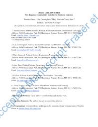 PDF) Climate Crisis at City Hall: How Japanese communities mobilize to  eliminate emissions