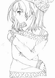 View all coloring pages from anime & manga category. Anime Christmas Coloring Pages Awesome Emo Coloring Pages Downloadable Free Printable Color Manga Coloring Book Cartoon Coloring Pages Coloring Pages For Girls