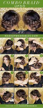 Curly Romantic Bun Holiday Updo Hairstyles Braids Cute Easy Hair Style Hair Styles Long Hair Styles Easy Updos For Long Hair