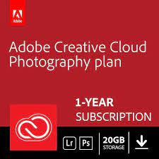 Adobe Creative Cloud Photography Plan 20gb Photoshop Lightroom 1 Year Pc Mac Download Adobe Creative Cloud Clouds Photography Adobe Creative