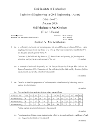 permeability of sand soil mechanics and geology old exam