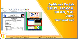 Anda klik pada link dibawah ini dan setelah didownload semua filenya nanti bisa anda edit kembali disesuaikan dengan data dan kebutuhan sekolah. Aplikasi Cetak Shus Ijazah Skkb Skl 2020 Sementara Ij Com