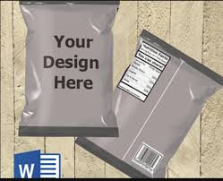 Download chip bag template (404690) today! Chip Bag Template I O U Favors