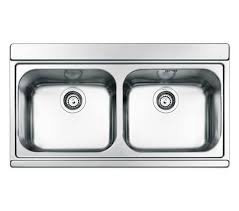 Stainless steel kitchen sink commercial catering single bowl drainer kit. Clearwater Mirage 897 X 510mm Double Bowl Kitchen Sink And Drainer Mir200