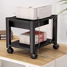 <br/>this printer stand is constructed with a combination of manufactured wood and steel, which ensures sturdiness and durability for years to come. Printer Stand Under Desk Printer Stand With Cable Management Storage Drawers Height Adjustable Printer Desk With 4 Wheels Lock Mechanism For Mini 3d Printer By Huanuo Pricepulse
