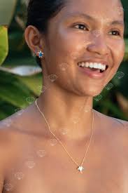 Manta Ray Necklace, Surfer Girl Necklace, Waterproof Beach Jewels, 18K Gold  Plated, 40+5cm Adjustable, Little Mermaid, Boho, Tahlianjewels