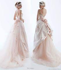 Wedding In Color By Rs Couture Pink Wedding Gowns Pink Wedding Dresses Light Pink Wedding Dress