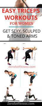 9 Best Triceps Exercises For Women To Sculpt And Tone Your Arms At Home