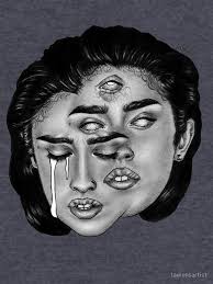 Three Eyes Acrylic Installation Art