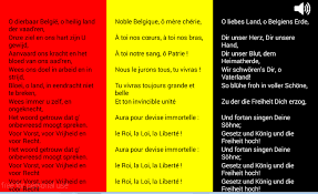 The name is usually maintained untranslated in belgium's other two official languages, dutch and german. Brabanconne Belgian Anthem Latest Version For Android Download Apk