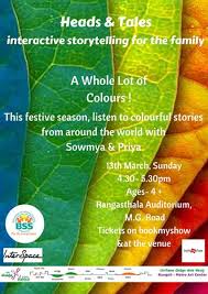 Heads And Tales Interactive Storytelling For The Family Whatshapp Bengaluru Promo bookmyshow download aplikasinya nikmati kenyamananya serta ekstra diskon 5%. whatshapp bengaluru wordpress com