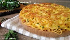 Frittata di carciofi e cipolle di tropea. Frittata Di Spaghetti Rita S Kitchen
