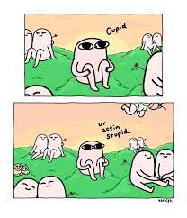 Pin By Millie On February Funny Comics Funny Cute Comics
