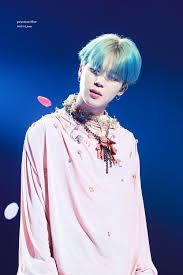 Jimin Blue Hair Bts Lyt At The Mercedes Benz Arena Berlin Day 1 181016 Selebritas Aktris Suami