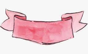 Pink Hand Painted Ribbon Png And Vector Logo En Acuarela Marcos Para Texto Fondos De Colores