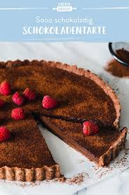 Schokoladentarte Das Beste Rezept Die Besten Backrezepte Mit Gelinggarantie Rezept Schoko Tarte Rezept Schokoladentarte Einfach Backen