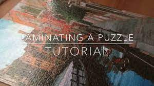 It seems simple enough… buy the puzzle, open the box, dump the pieces out i don't like to use glues and laminates, because for me, the risk of ruining the print is too high — the original quality. Laminating A Puzzle Tutorial Youtube