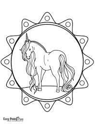 Five little ducks coloring pages. Unicorn Coloring Pages 50 Printable Sheets Easy Peasy And Fun