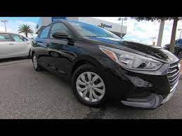 Find the best used 2021 hyundai accent near you. 2021 Hyundai Accent Se Absolute Black Black Interior Youtube