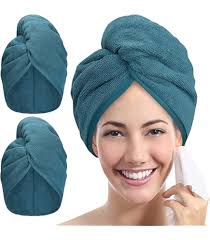 Good Nite 3 Pack Microfibre Hair Towel Wrap for Long Hair Super Absorbent &  Soft Hair Towel Wrap for Women Quick Dry Hair Towel Wrap for Daily Use :  Amazon.ie: Home &
