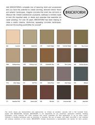 Buddy Rhodes Color Chart Sealant Depot Inc