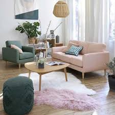Fauteuil avec coussins stresa fer noir et blanc 50 x 64 x h75 cm. Fauteuil Scandinave 21 Modeles Pour Un Salon Nordique