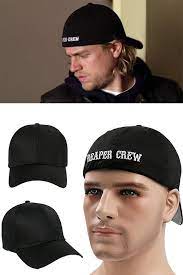 Soa Sons Of Anarchy For Reaper Crew Fitted Baseball Cap Hat Embroidered Hat Black Takerlama Fitted Baseball Caps Baseball Cap Sons Of Anarchy Reaper