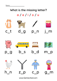 Books are written at a kindergarten or first grade level. Phonics Cvc Words Worksheets Games4esl